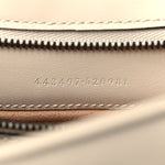 Calfskin Matelasse Small GG Marmont Shoulder Bag White