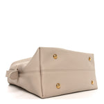 Grained Calfskin Low Key Hobo MM Limestone