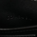 Shiny Calfskin Nano Pencil Bag Black
