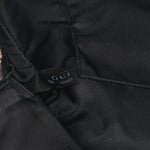 Canvas Web Slim Belt Bag Black