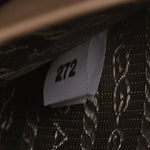 Jacquard Saffiano Triangolo Symbole Embroidered Micro Tote Corda Talco