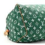 Calfskin Monogram Speedy P9 Bandouliere 40 Green