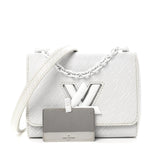 Epi Twist Shoulder Bag PM Matte White