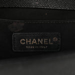 Caviar Quilted Medium Boy Flap Black