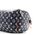 Calfskin Monogram Speedy P9 Bandouliere 30 Indigo