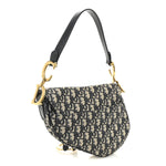 Oblique Saddle Bag Blue