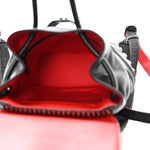 Calfskin Spiked Small Explorafunk Backpack Black