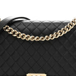 Caviar Quilted New Medium Boy Flap Black