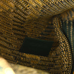 Canvas Knitted Check Mini Peg Duffle Bag Ivy