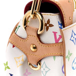 Monogram Multicolor Beverly MM White
