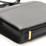 Calfskin Reverse Satchel Black