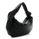 Nappa Intrecciato Small Jodie Hobo Black