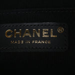 Caviar Quilted Medium Boy Flap Black