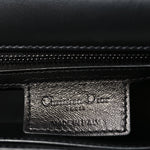 Calfskin Macrocannage Large Caro Bag Black