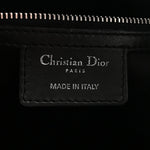 Lambskin Cannage Granville Polochon Black