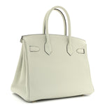 Togo Birkin 30 Gris Neve