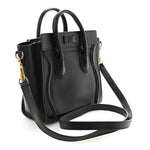 Smooth Calfskin Nano Luggage Black