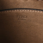 Denim Jacquard Vitello Grace FF 1974 Small Fendi Sunshine Shopper Tote Denim Sand