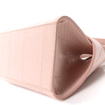 Snakeskin XS Hug Bag Rose Bon Bon