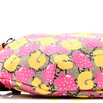 GG Supreme Monogram Childrens Strawberry Print Belt Bag Multicolor