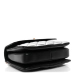Lambskin Quilted Small Trendy CC Dual Handle Flap Bag Black