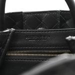 Nappa Intrecciato Small Andiamo Shoulder Bag Black