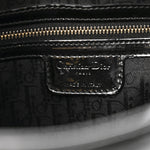 Patent Cannage Large Lady Dior Black