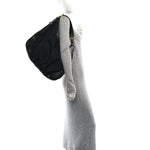 Monogram Large Jockey Hobo Black