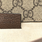 GG Supreme Monogram Neo Vintage Web Belt Bag Brown