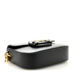 Azalea Calfskin Mini Crystal Horsebit 1955 Shoulder Bag Black