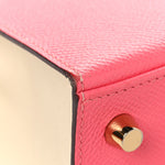 Epsom Bi-Color Horseshoe Kelly Sellier 25 Rose Azalee Craie