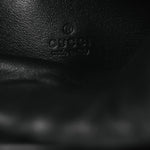 Calfskin Matelasse Front Pocket Mini GG Marmont Bucket Bag Black