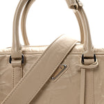 Nappa Antique Medium Re-Edition 2001 Two Handle Bag Deserto