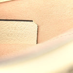 GG Supreme Monogram Flora Textured Calfskin Small Padlock Tote Beige Ebony Multicolor Mystic White