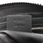 Soft GG Supreme Monogram Web Belt Bag Black Grey