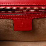 Calfskin Small Sylvie Shoulder Bag Hibiscus Red
