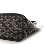 Goyardine Reversible Mini Anjou Black