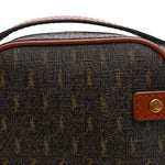 Canvas Smooth Calfskin Le Monogramme Crossbody Pouch Chestnut