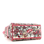 Canvas Embroidered Butterfly Print Medium Lady D-Lite  Multicolor