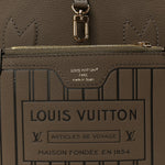 Monogram Neverfull Inside Out Bandouliere BB Dark Fango