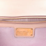 Perforated Calfskin Ginny Bow Crossbody Bag Light Pink