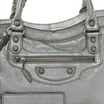 Metallic Agneau Giant 12 Silver Hardware City Gris Aluminum