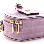 Alligator Mini Boite Chapeau Purple