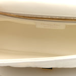 Grained Calfskin Cannage Large Caro Bag Ivory