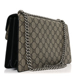 GG Supreme Monogram Small Dionysus Shoulder Bag Black