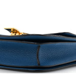 Goatskin Medium Classic Box Flap Bag Deepsea
