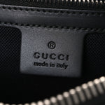 Soft GG Supreme Monogram Web Belt Bag Black Grey