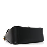 Calfskin Matelasse Small GG Marmont Top Handle Shoulder Bag Black