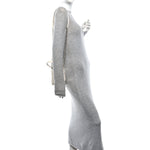 Box Calfskin Micro Shark Lock Bucket Bag White
