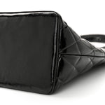 Patent Medallion Tote Black